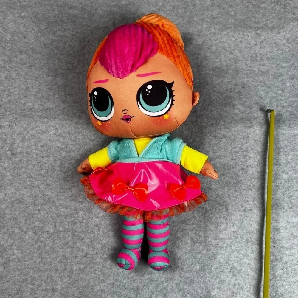 x2 Lol Surprise! Queen Bee & Neon QT Plush Tall 16" Dolls - Picture 6 of 9